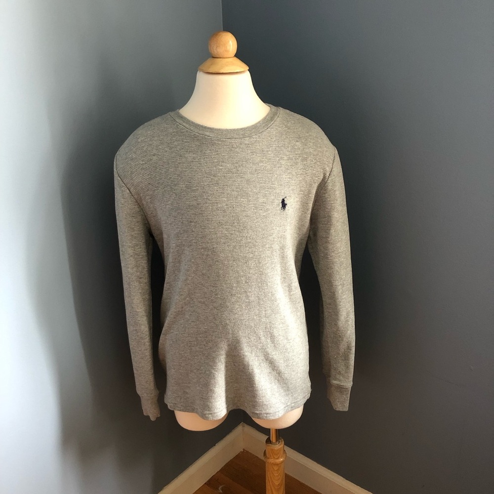 Kids Polo Ralph Lauren Waffle-Style Long Sleeve